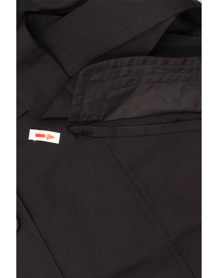 Trench pentru femei Marks & Spencer UK 16 Poliester negru mare
