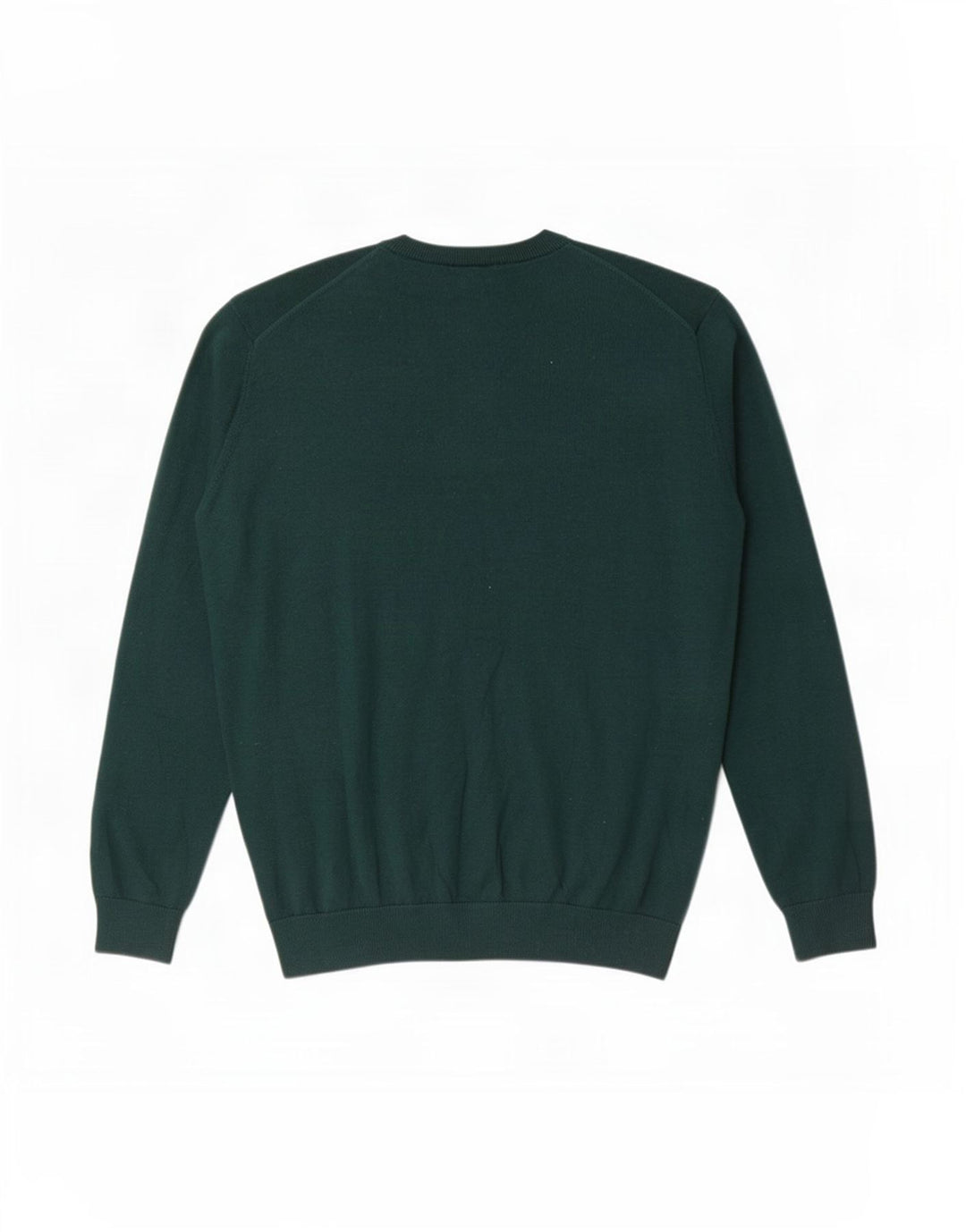 Pulover cu decolteu în V Lacoste pentru bărbați, mărimea 6 XL verde