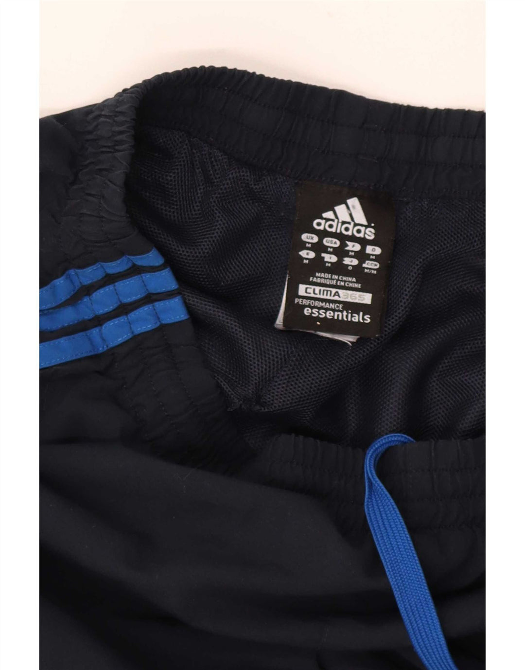 Pantaloni de trening Adidas Clima 365 pentru bărbați, poliester mediu bleumarin