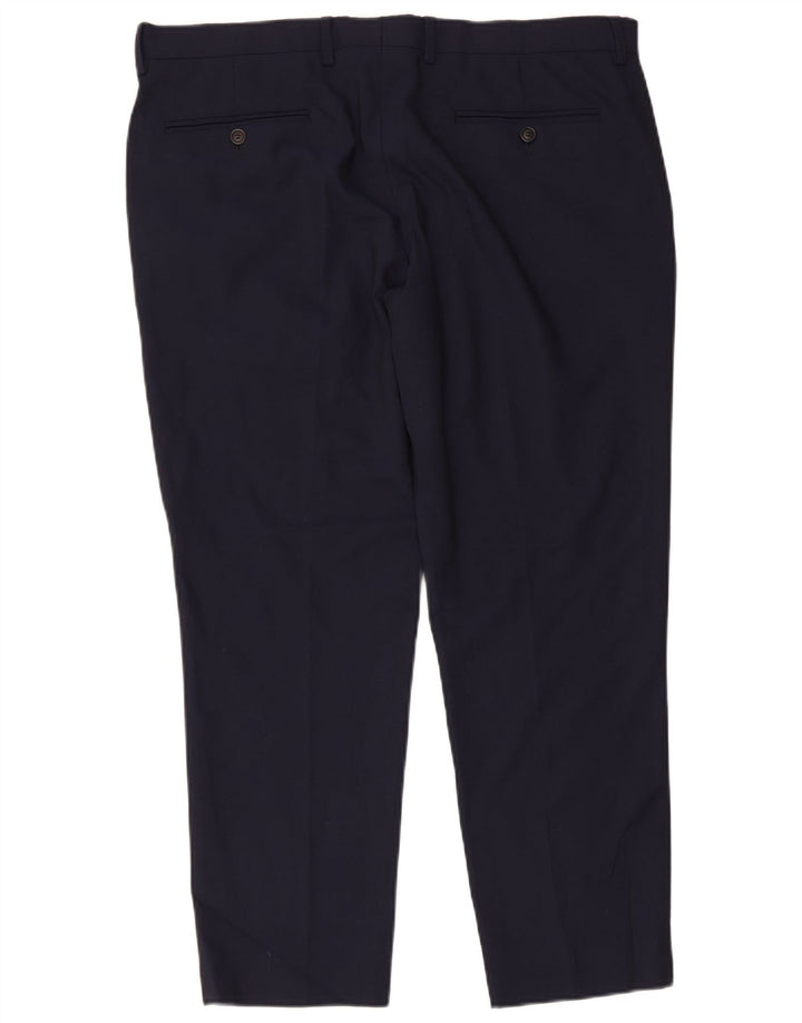 Pantaloni slim pentru bărbați ZARA L36 L26 Bleumarin