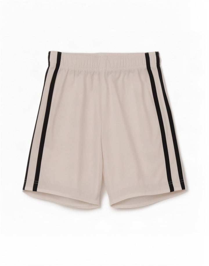 Pantaloni scurți sport pentru bărbați Adidas Juventus, poliester alb mediu