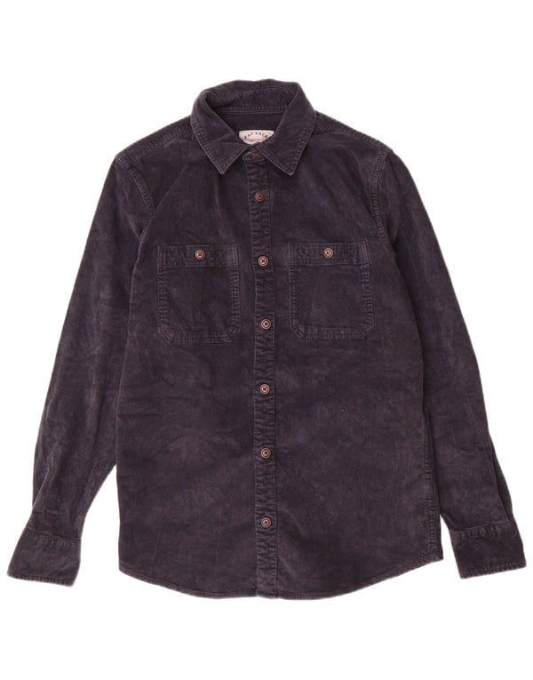 Cămașă pentru bărbați FAT FACE din velur XS Bumbac bleumarin