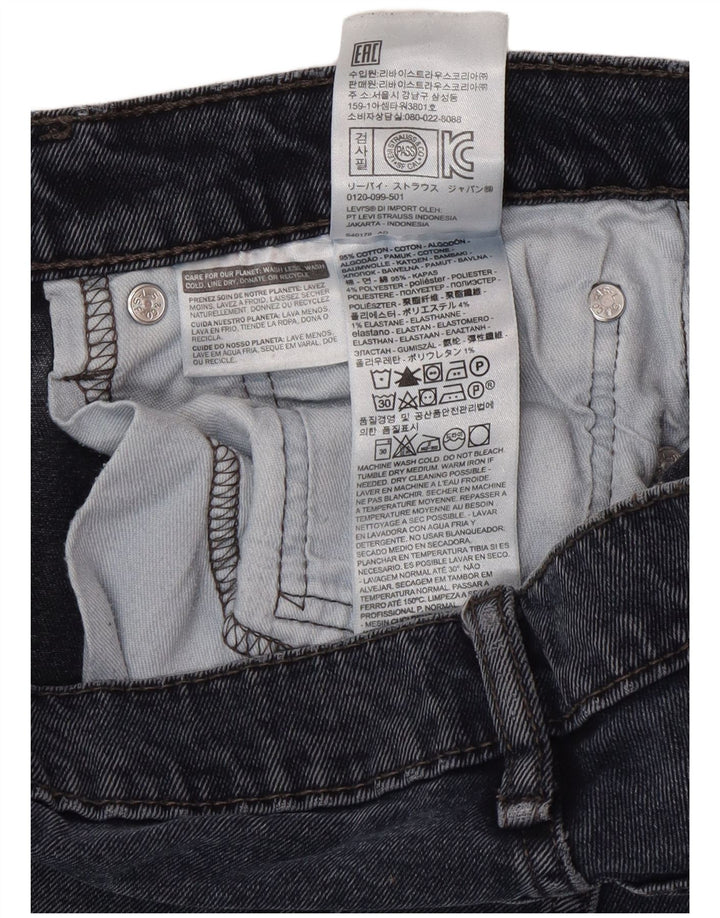 Blugi slim pentru bărbați Levi's W34 L30 bumbac bleumarin