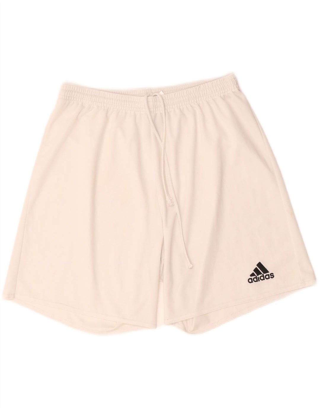 Pantaloni scurți sport pentru bărbați Adidas Climalite, mari, alb, din poliester