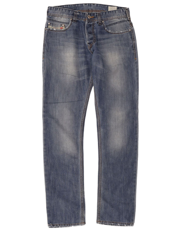Jeans slim pentru bărbați Diesel Distressed W31 L31 Bumbac albastru