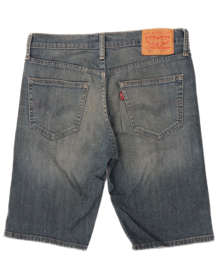 Pantaloni scurți Levi's 508 Denim W30 Medium Blue Bumbac