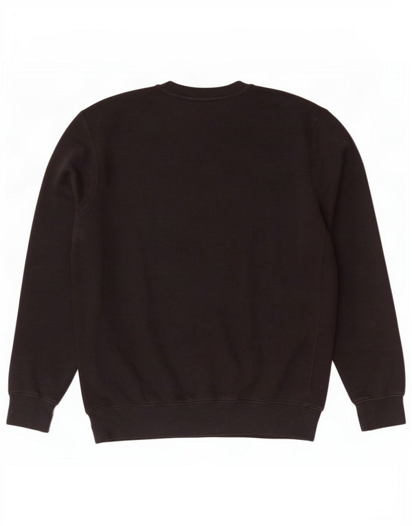 Pulover Nike pentru bărbați, bumbac mediu negru
