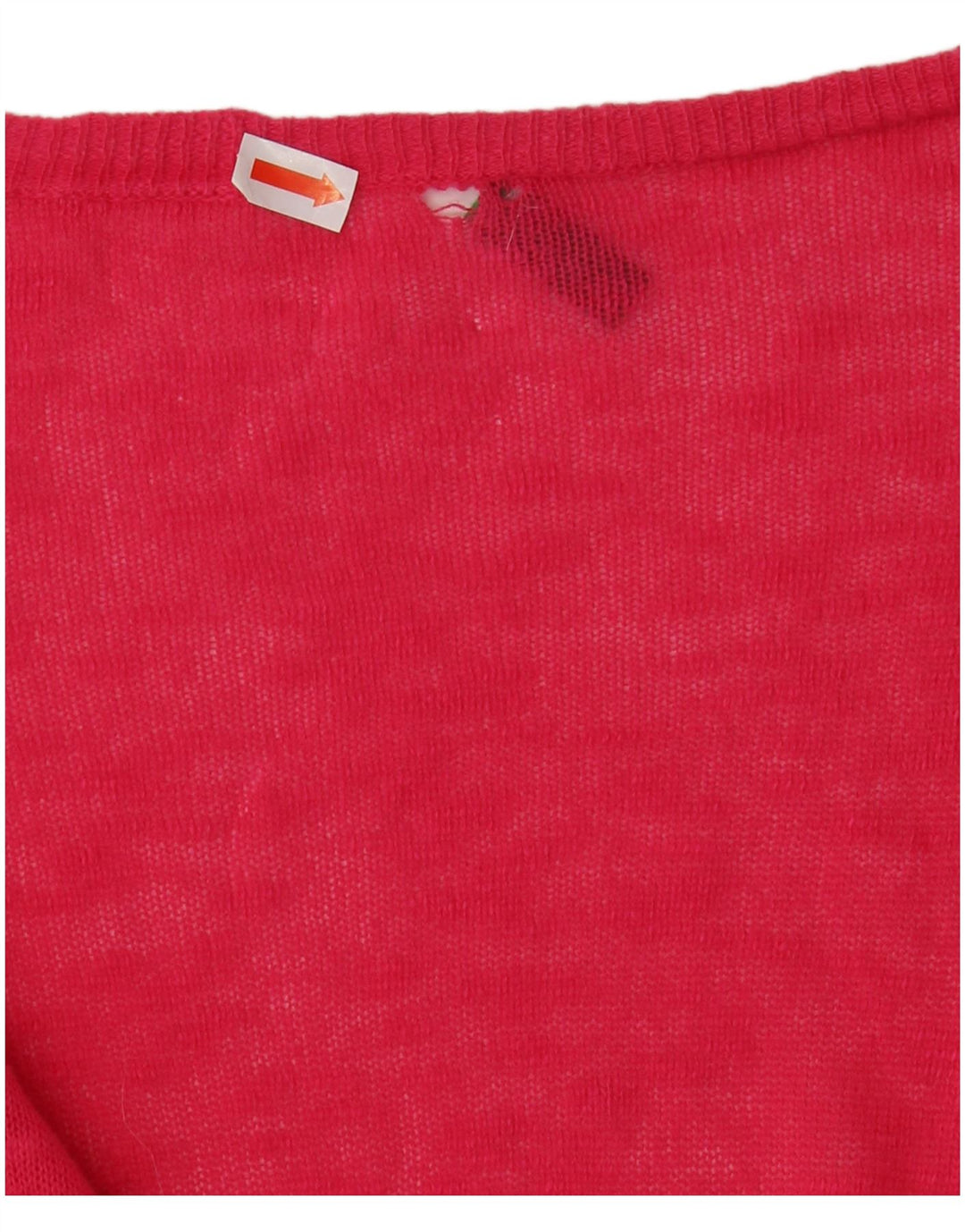 Pulover cardigan supradimensionat pentru femei BENETTON UK 10 mic roz
