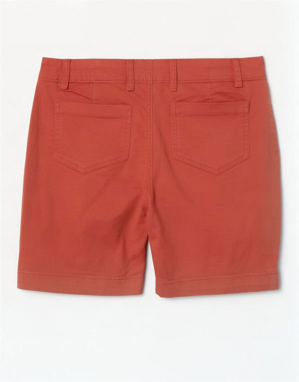Mountain Warehouse Womens Chino Shorts UK 12 Medium W28 Pink Cotton