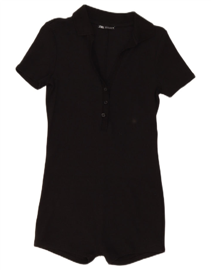 Costum pentru femei Zara UK 14, mare, negru, bumbac