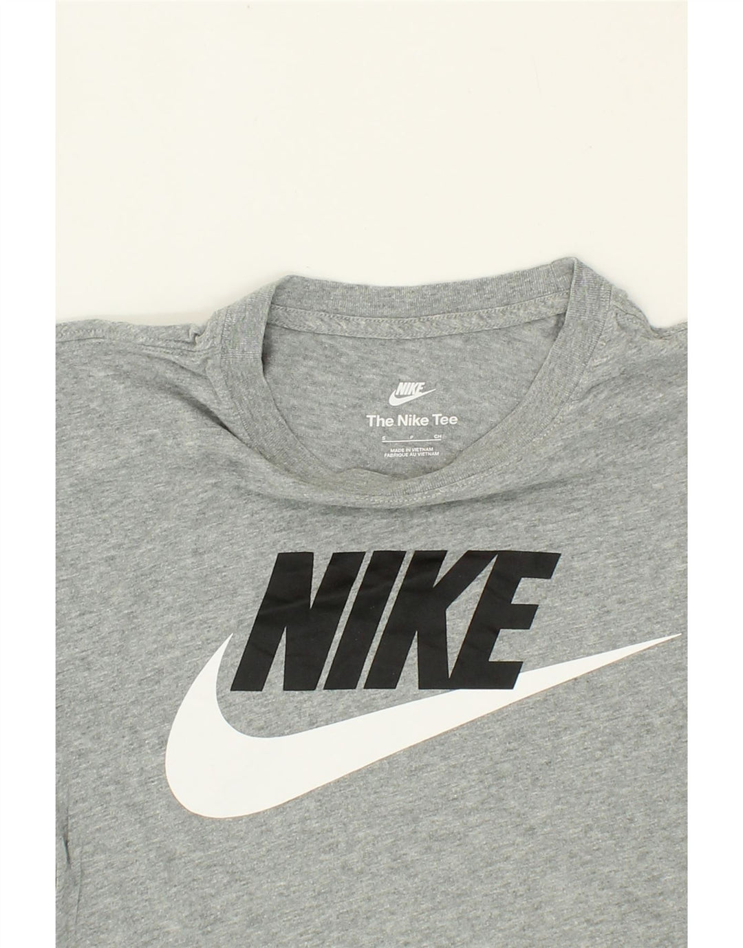 NIKE Mens Graphic T-Shirt Top Small Grey Cotton Vintage Nike and Second-Hand Nike from Messina Hembry 