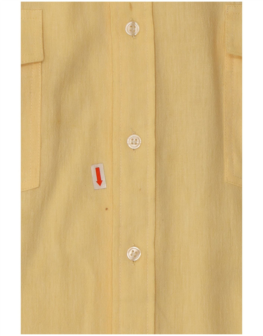 ARIZONA JEANS Cămașă pentru bărbați Mărimea 45/46 XL Bumbac galben