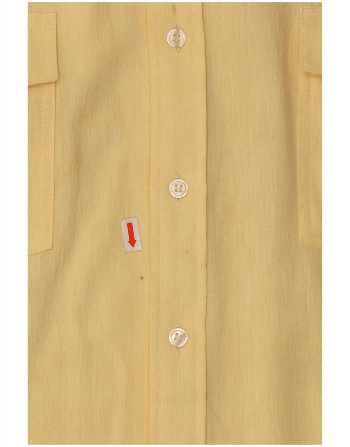 ARIZONA JEANS Cămașă pentru bărbați Mărimea 45/46 XL Bumbac galben