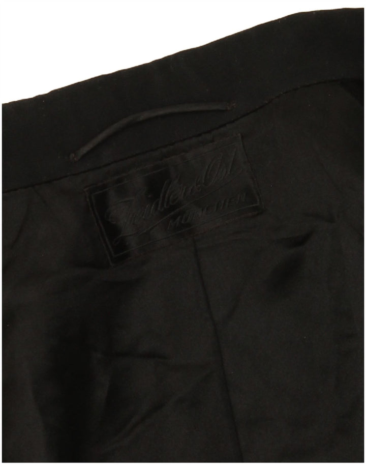 Jachetă frac pentru bărbați VINTAGE UK 38 Medium Black