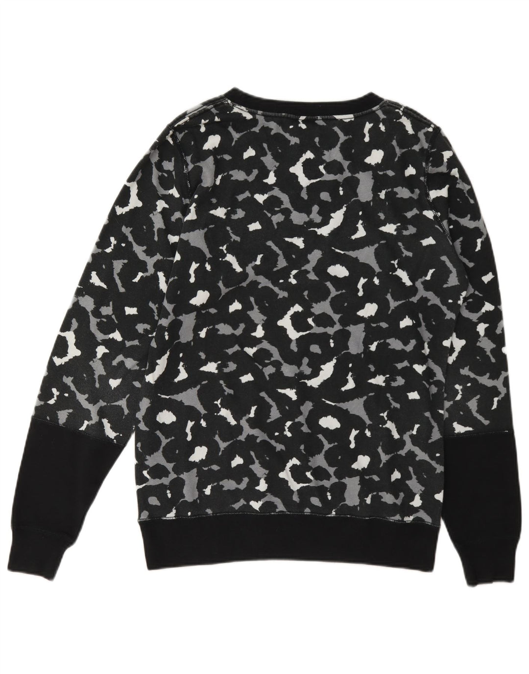 Pulover Nike pentru femei pentru femei UK 14 Medium Black Animal Print