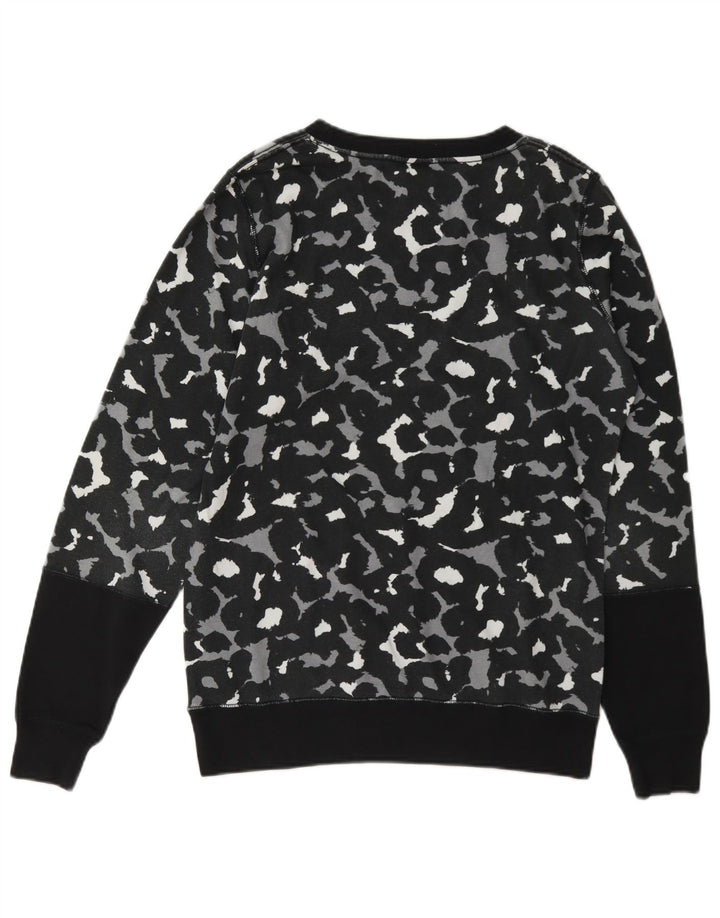 Pulover Nike pentru femei pentru femei UK 14 Medium Black Animal Print