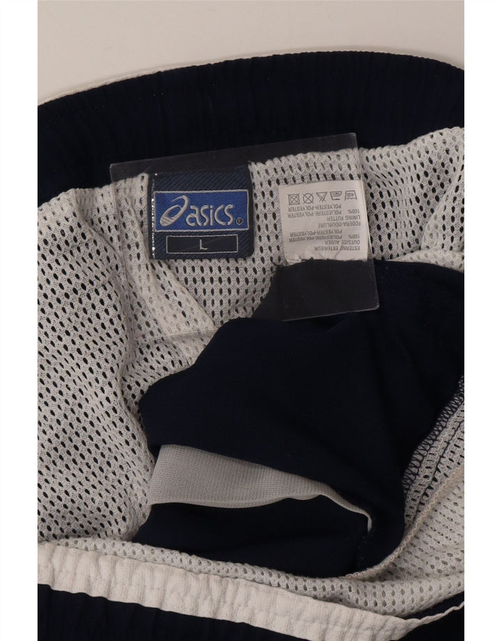 ASICS Pantaloni scurți de înot pentru bărbați, mari, bleumarin, poliester