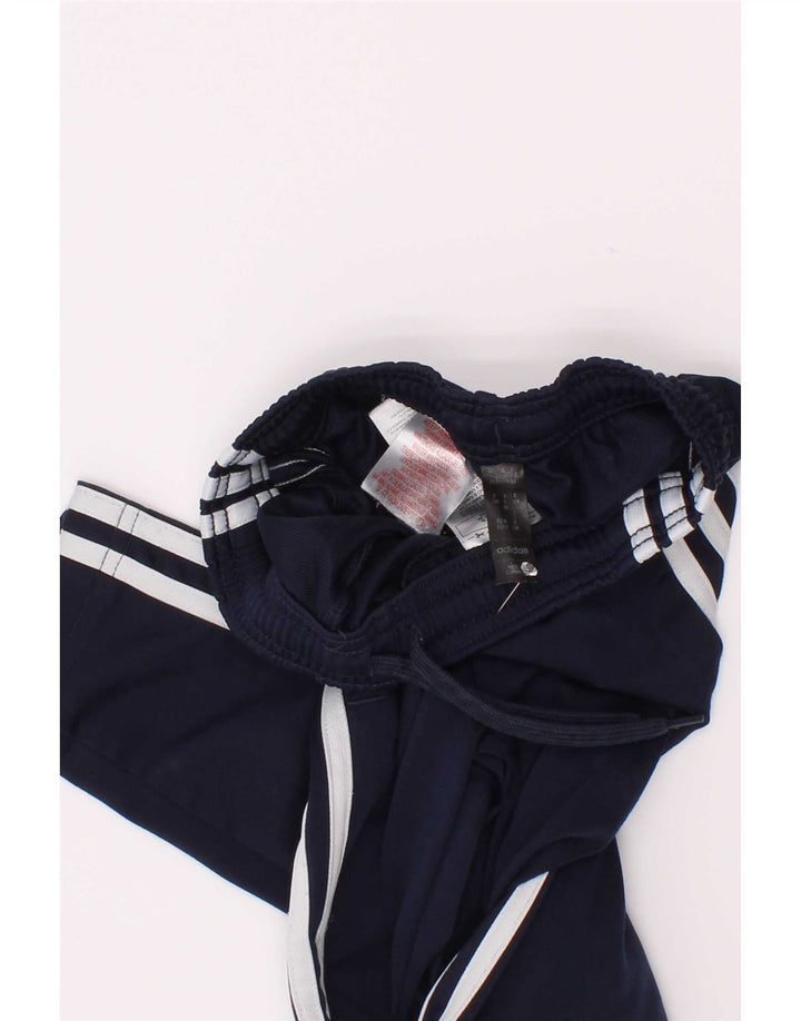 Pantaloni de trening Adidas Aeroready pentru baieti 7-8 ani poliester bleumarin