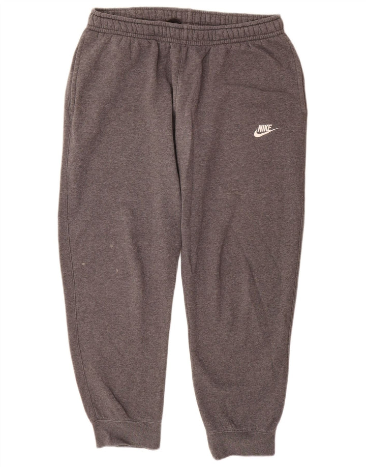 Pantaloni de trening Nike pentru bărbați Joggeri mari, gri, bumbac