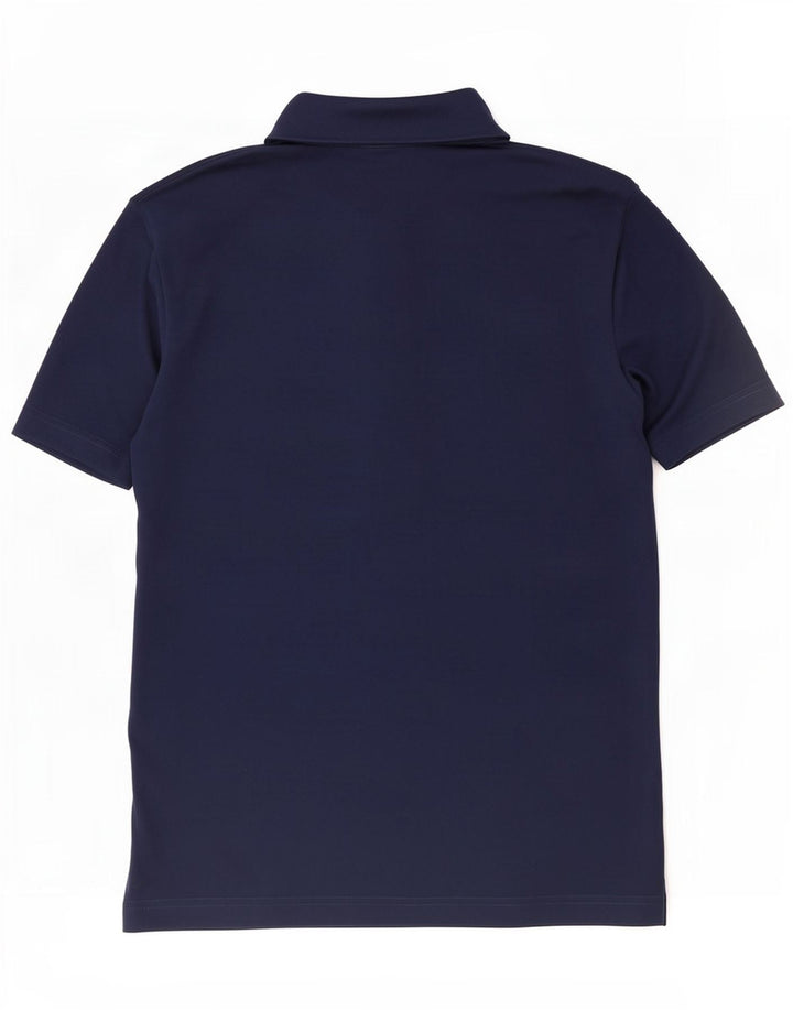 Tricou polo cu grafică Adidas pentru bărbați, poliester bleumarin mic
