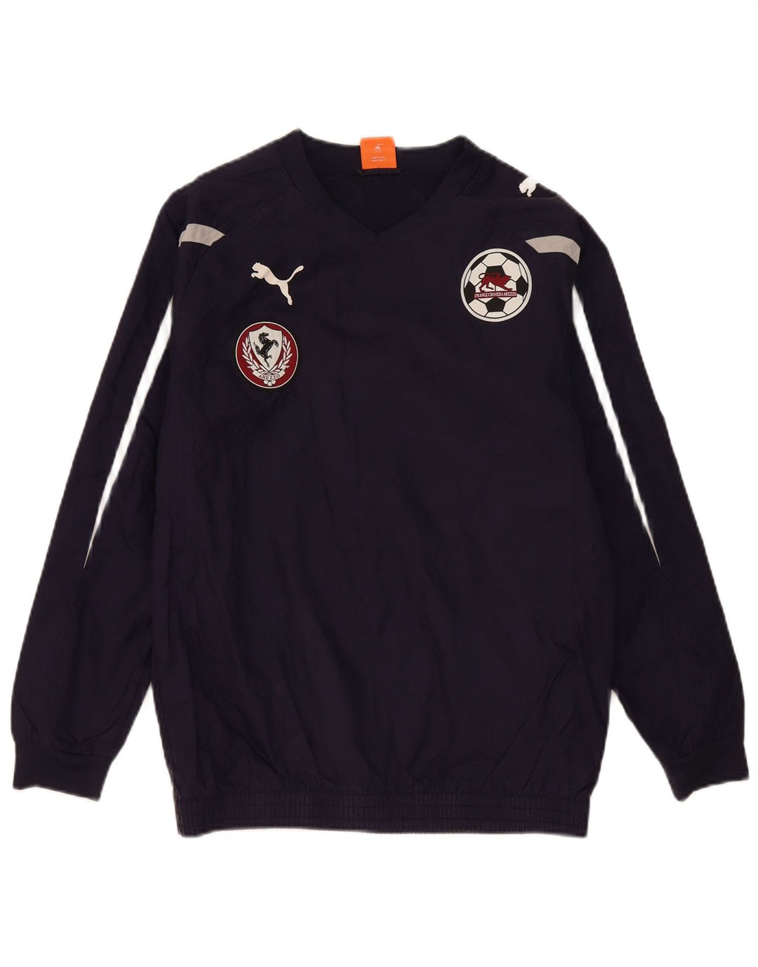 Puma Boys Sportiva Arezzo Pulover Trening Top 13-14 Ani Bleumarin
