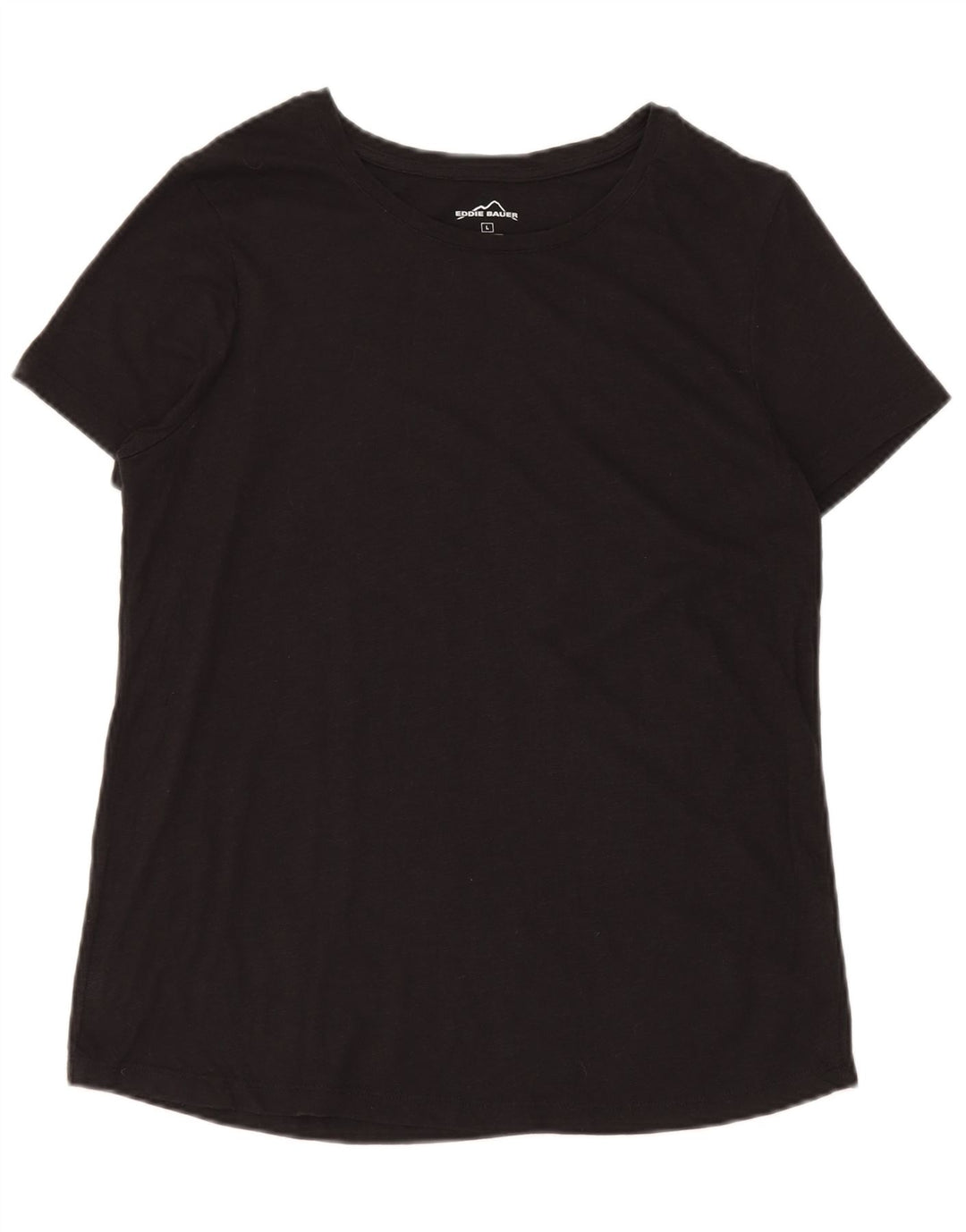 Tricou pentru femei Eddie Bauer Top UK 14, mare, negru, bumbac