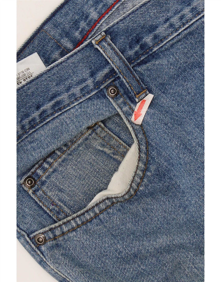 Blugi drepti pentru bărbați Marks & Spencer Blue Harbour W44 L29 bumbac