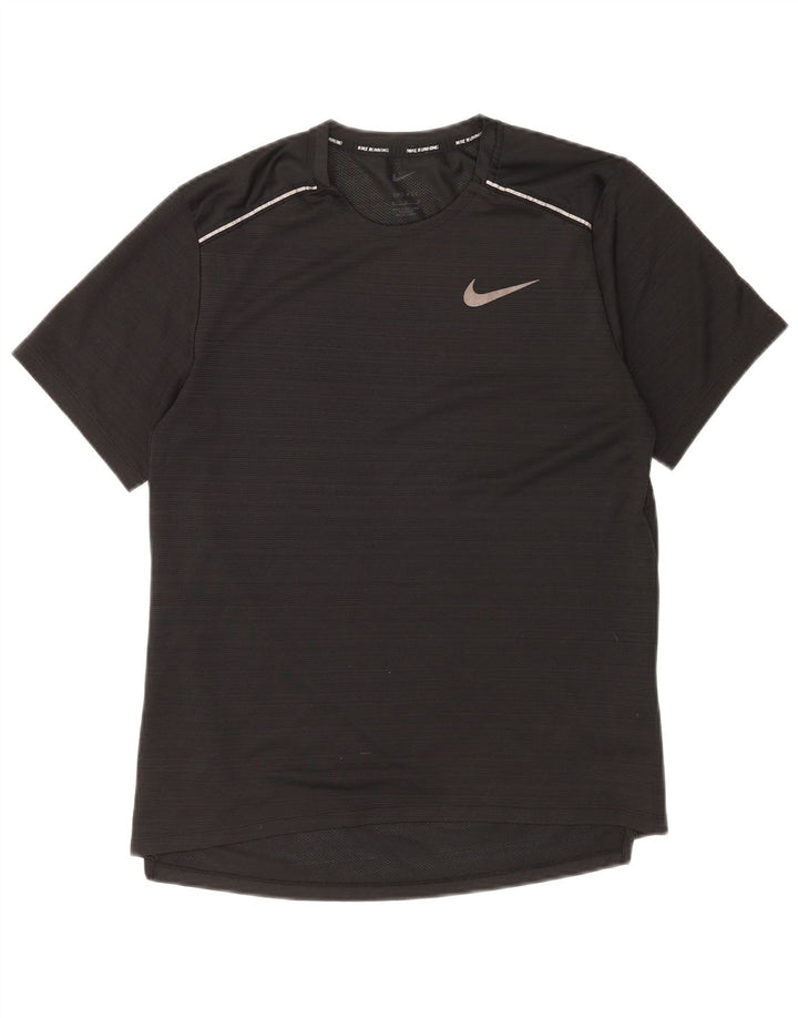 Tricou Nike Dri Fit pentru bărbați Top Medium Black Pinstripe Poliester