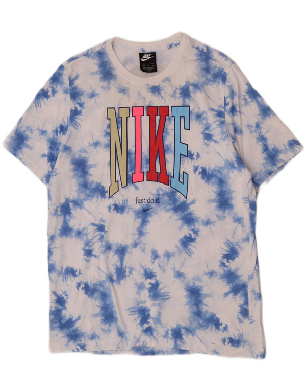 Tricou grafic pentru bărbați Nike Top XL Blue Tie Dye Bumbac