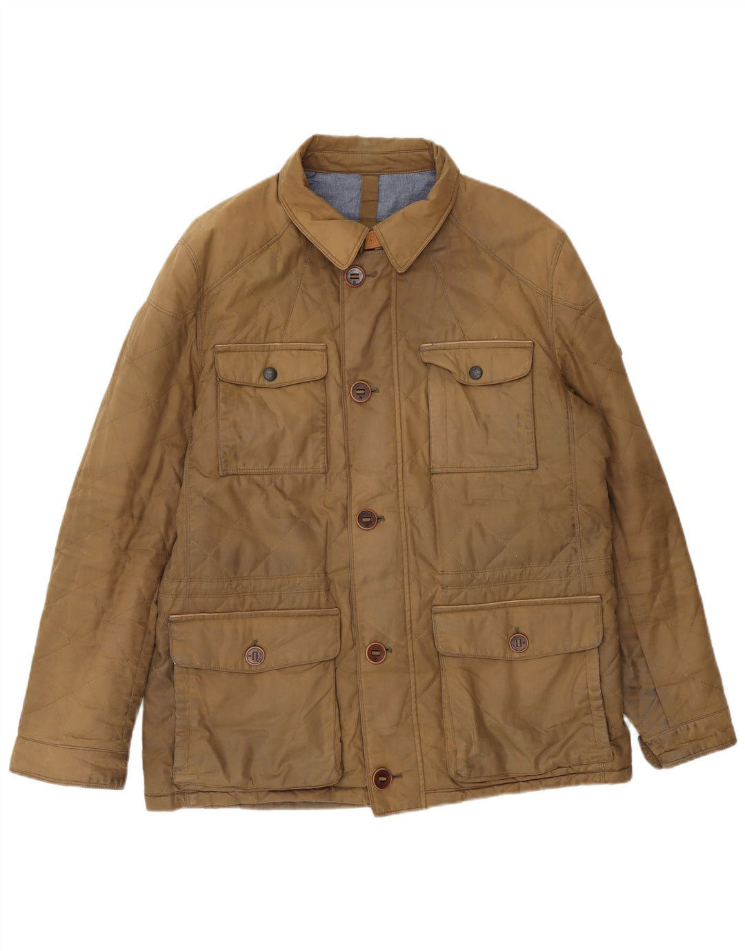 Jachetă Massimo Dutti pentru bărbați, UK 40, mare, maro, nailon