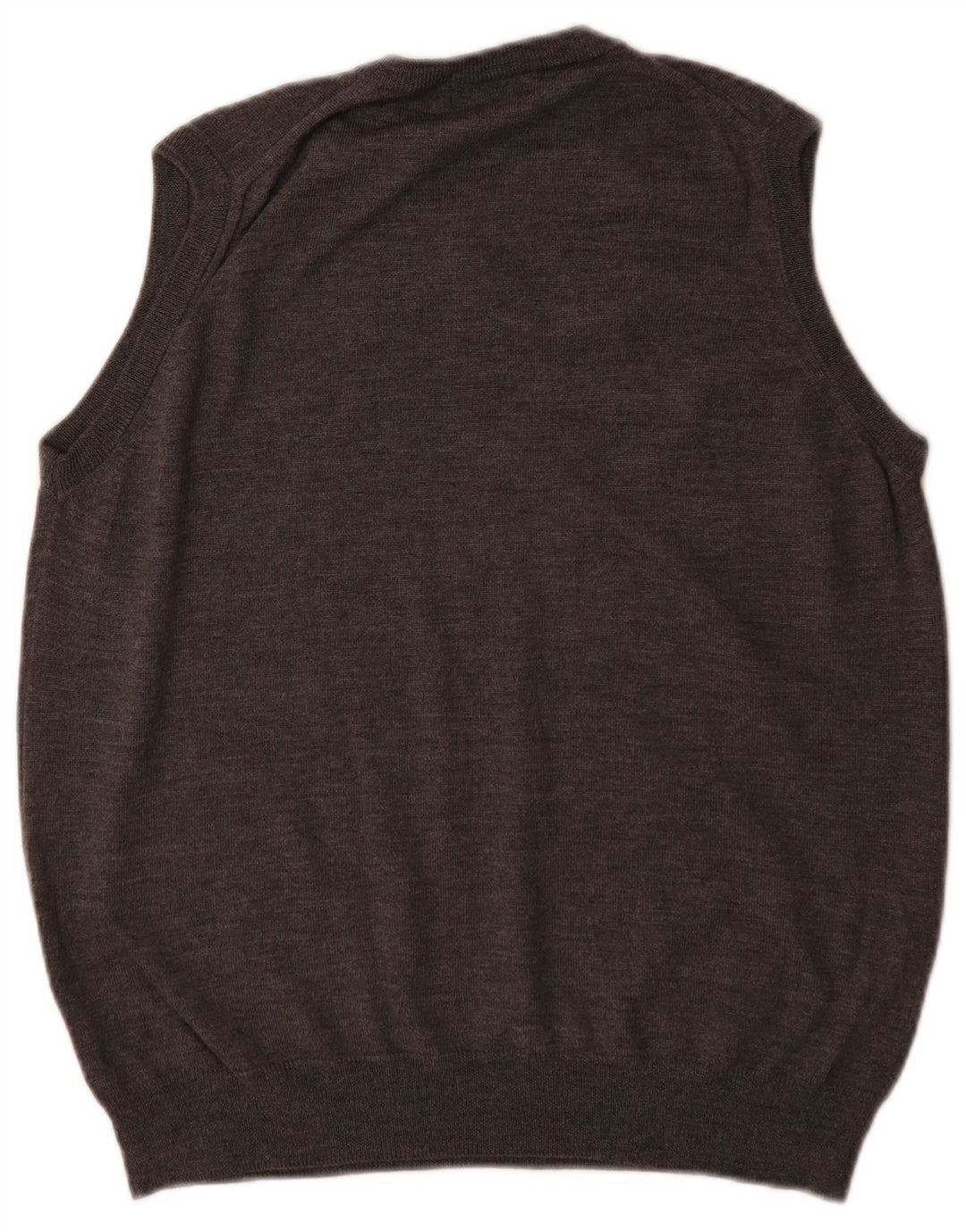 Marks & Spencer Vest pentru bărbați Tank Top Lână Merinos Gri mediu