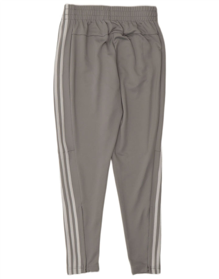 Pantaloni de trening Adidas pentru femei UK 8/10 Poliester mic gri