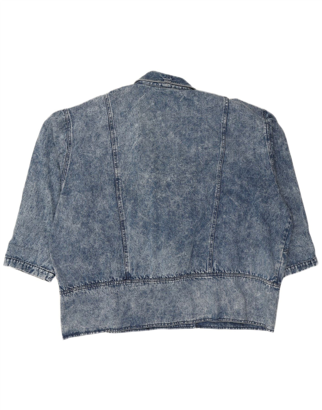 VINTAGE Jachetă de blugi supradimensionată pentru femei EU 54 5XL Albastru