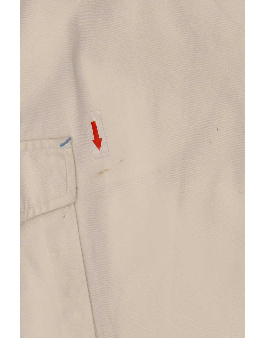 Pantaloni scurți cargo pentru bărbați AST W34, bumbac alb mare