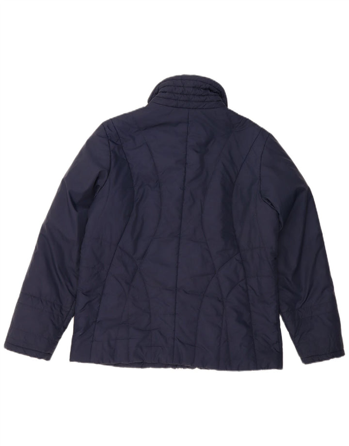 Jachetă căptușită pentru femei TOMMY HILFIGER UK 18 XL bleumarin