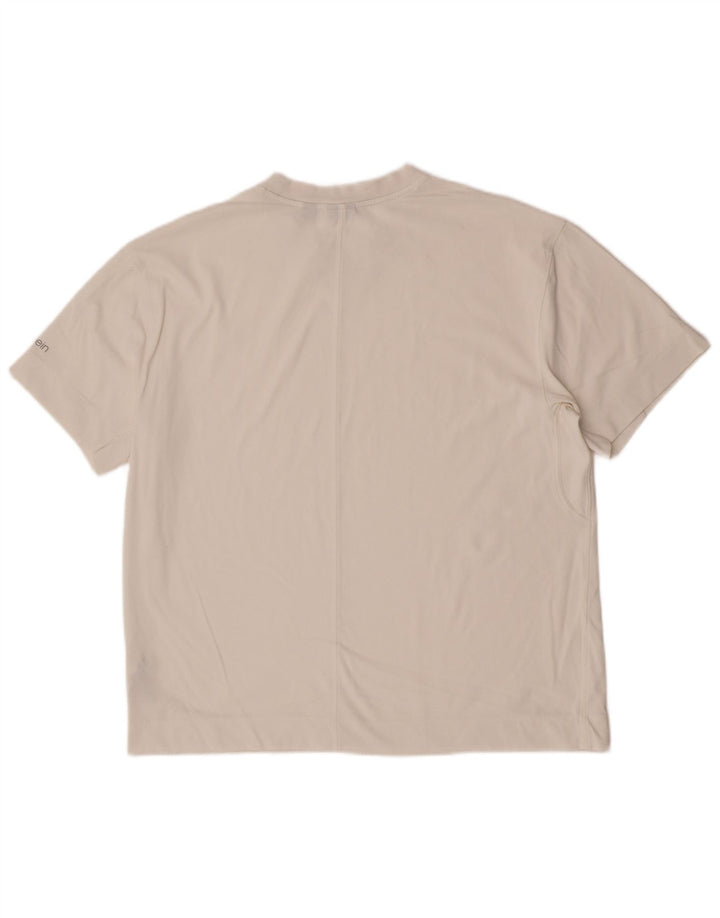 Tricou Calvin Klein pentru bărbați Top mare din bumbac alb