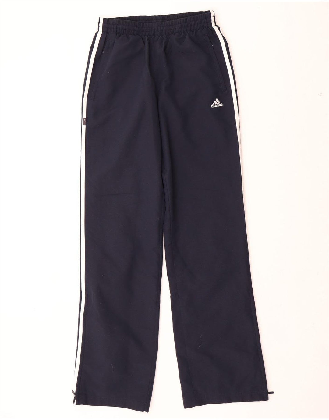 Pantaloni de trening ADIDAS pentru baieti 15-16 ani poliester bleumarin