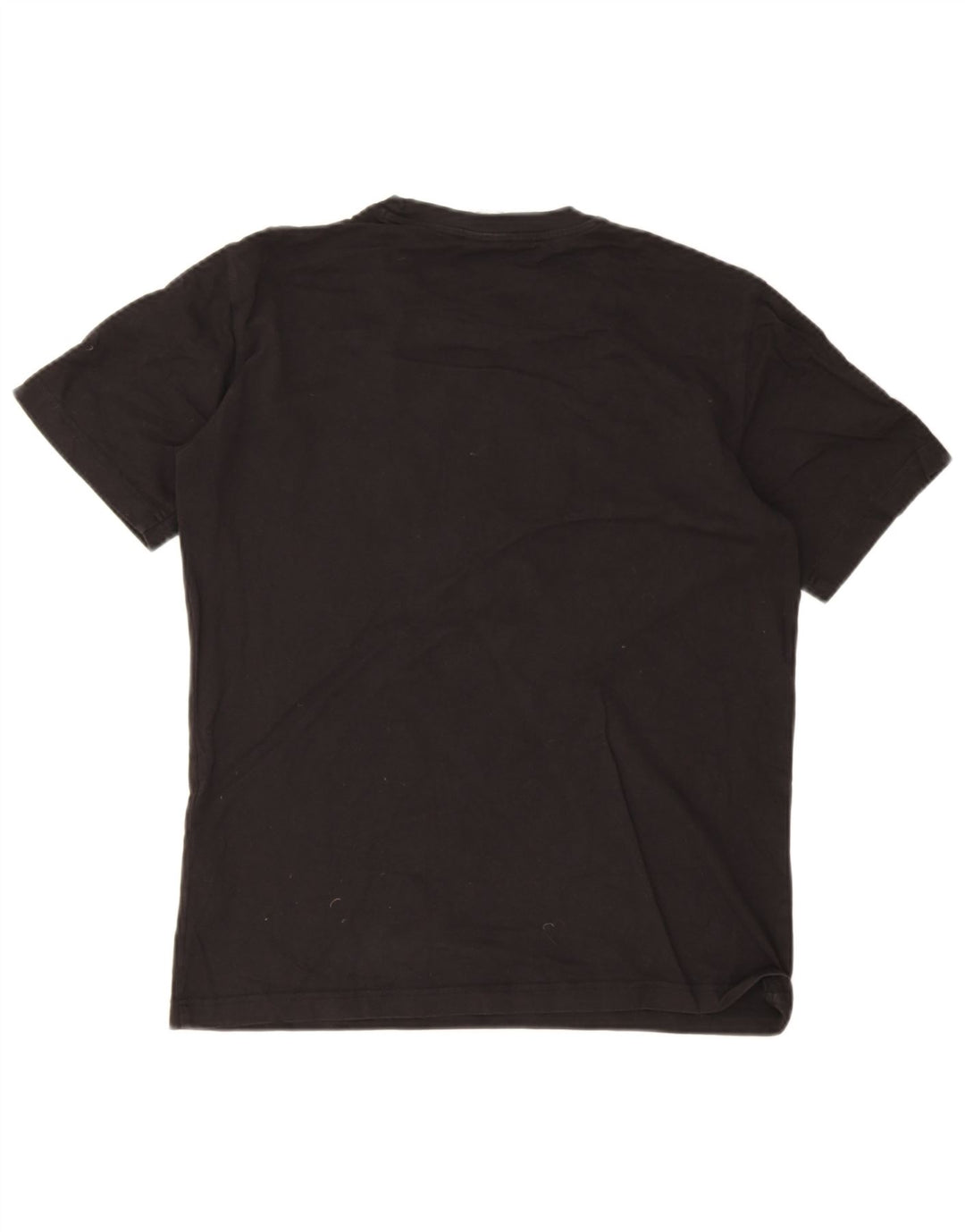 Tricou grafic Harvard pentru bărbați Champion Top, bumbac mediu negru