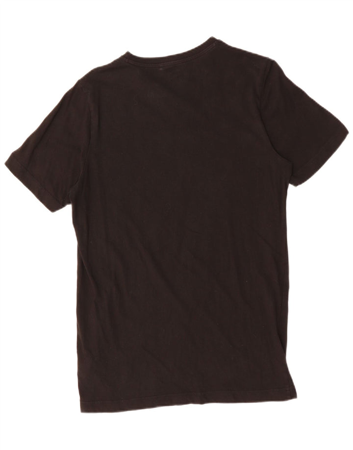 Tricou grafic Puma pentru bărbați Top mic bumbac negru