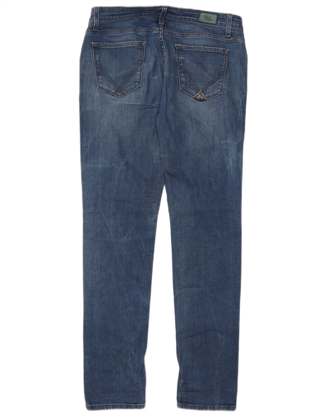 Blugi subțiri Roy Rogers pentru femei IT 47 Large W33 L32 Blue Bumbac
