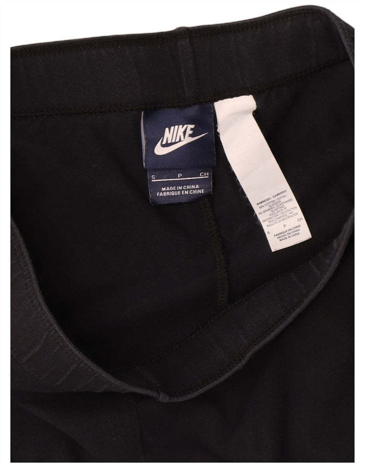 Leggings Nike Graphic Capri pentru femei UK 8 Small Black Bumbac