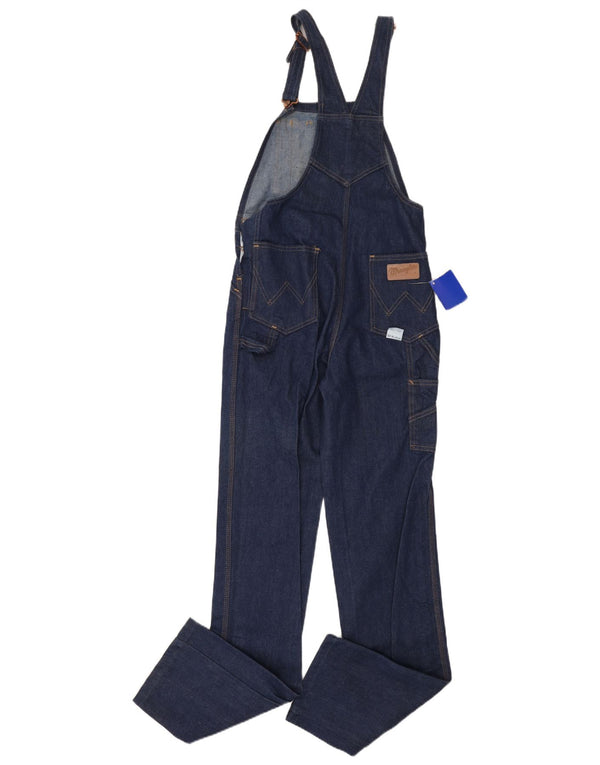WRANGLER Salopete pentru bărbați Blugi drepti W29 L36 Bumbac bleumarin