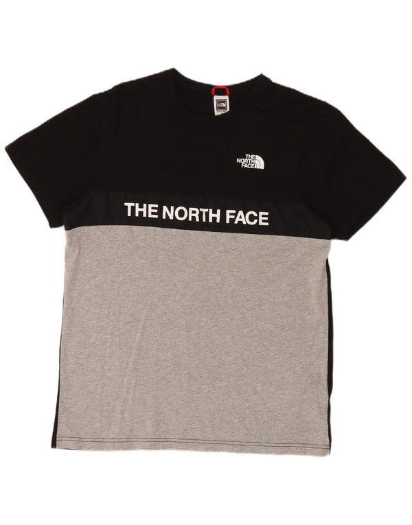 Tricou grafic pentru bărbați The North Face Top Medium Black Colorblock Bumbac