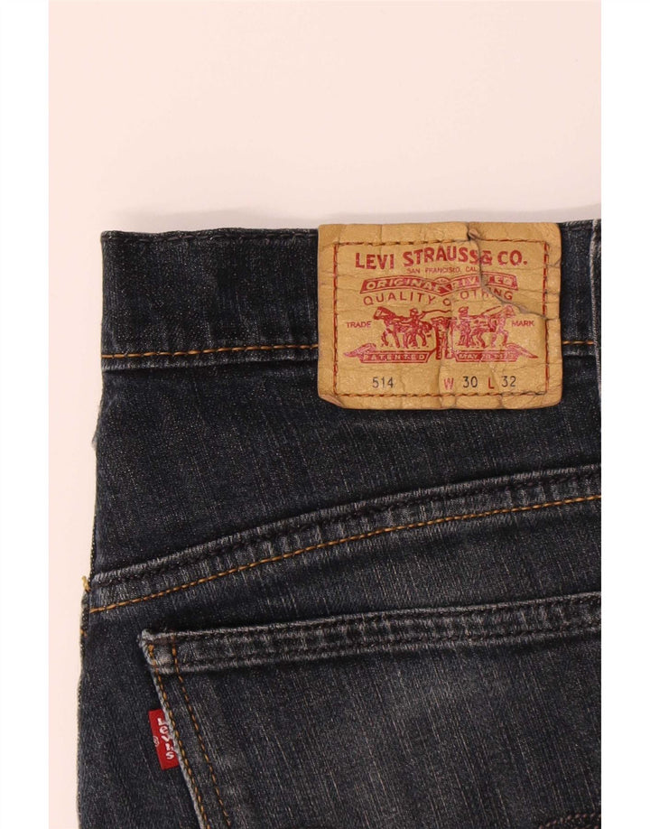 Blugi Levi's 514 Bootcut pentru femei W30 L32 bumbac bleumarin