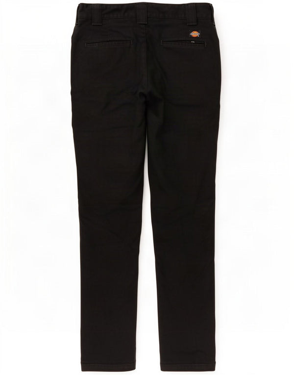 Pantaloni chino drepți pentru bărbați Dickies L34 L32 Poliester negru