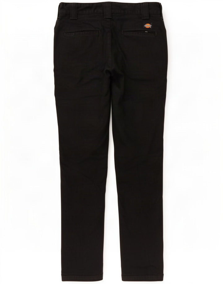 Pantaloni chino drepți pentru bărbați Dickies L34 L32 Poliester negru