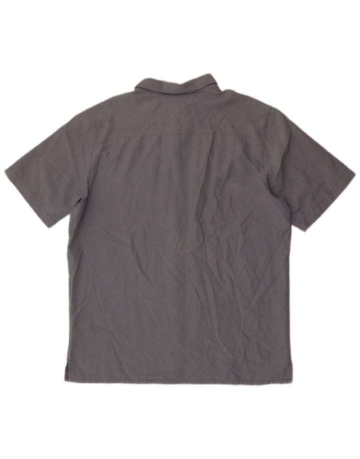 Cămașă Columbia cu mânecă scurtă pentru bărbați, mare, gri