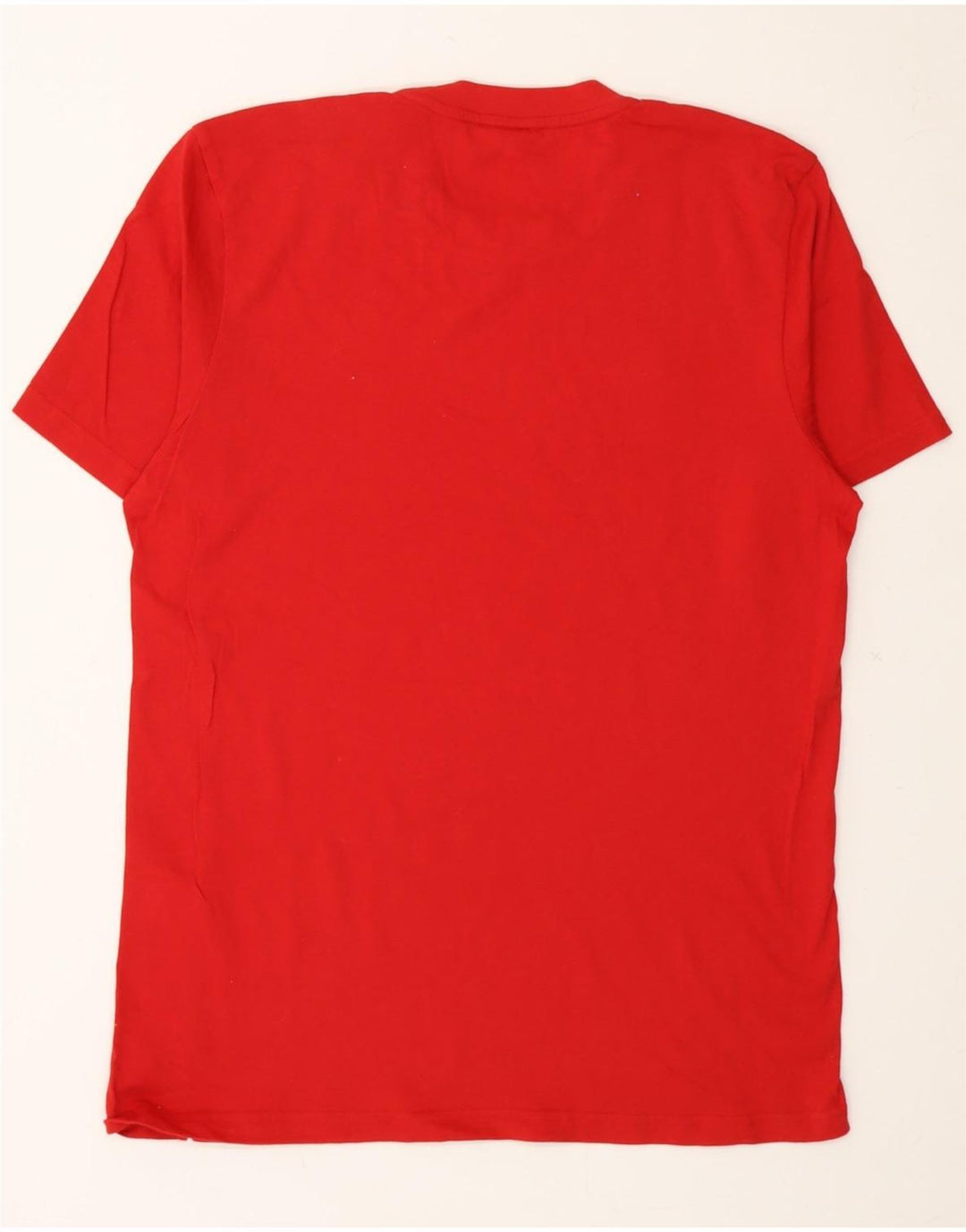 ADIDAS Mens T-Shirt Top Medium Red Cotton Vintage Adidas and Second-Hand Adidas from Messina Hembry 