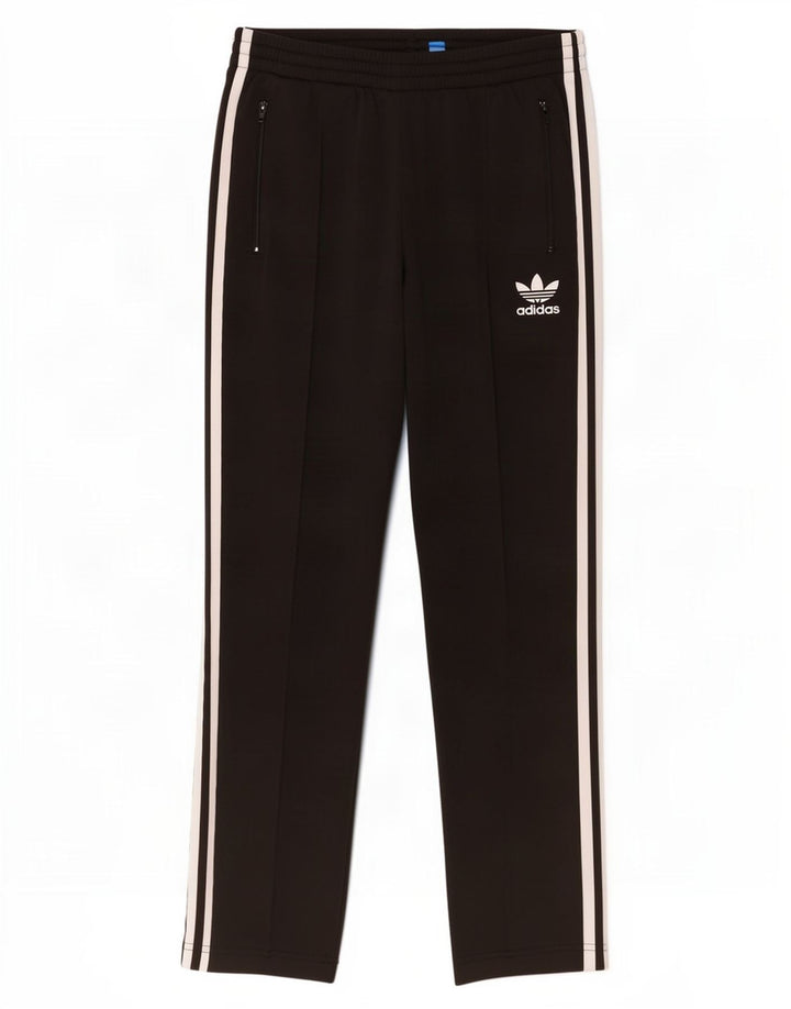 Pantaloni de trening Adidas pentru femei UK 10 Poliester negru mic