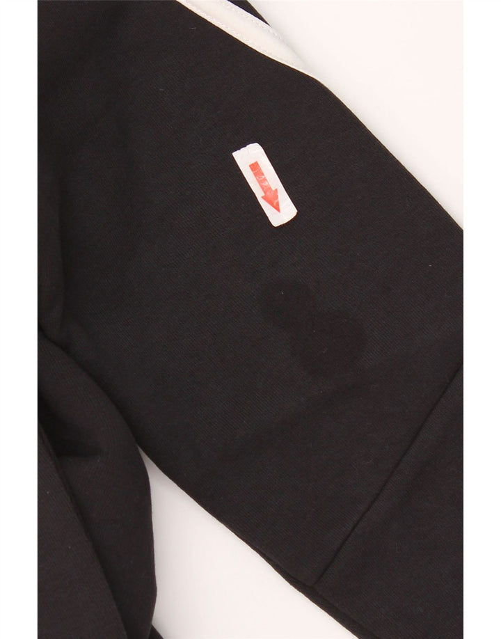 Pulover ADIDAS pentru baieti 13-14 ani bumbac negru